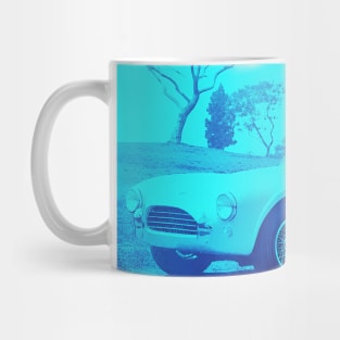 The first Shelby Cobra advertisement - 1962 Mug